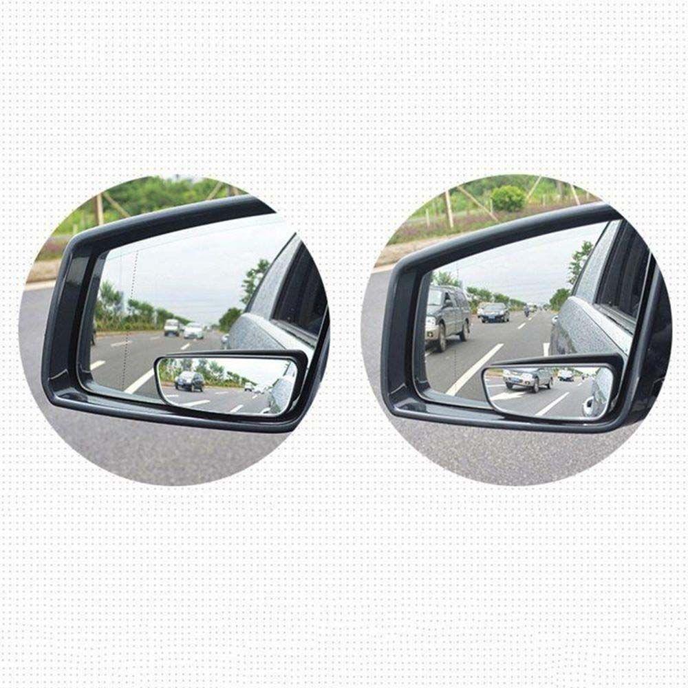 mirror Wide Angle Mirror Car Reversing Auxiliary Mirror Rectangular Curved Mirror Blind Spot Mirror
