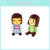 Очаровательная Плюшевая Кукла-Фигурка Фриск Чара из Undertale Мягкая Игрушка 20см Подарок Ребенку Рождество
