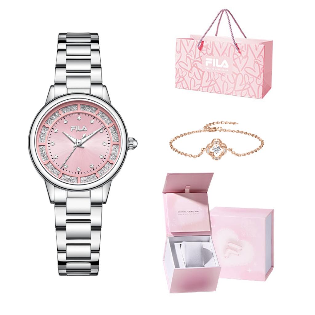 FILA Elegant Series Quartz Watch Pink Dial Women watches FLL38-6647