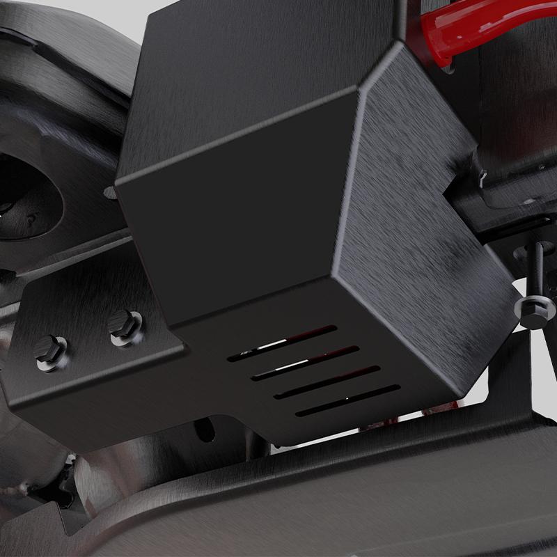 Condenser Guard Metal 3mm For BYD SHARK 6 Coolant Pipe Guard Impact Protection Chassis Protection Heat Dissipation Auto Parts