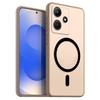 Магнитный железный кольцевой чехол для телефона для infinix HOT 30i NFC, 30 4G, матовый мягкий ТПУ, ударопрочный чехол