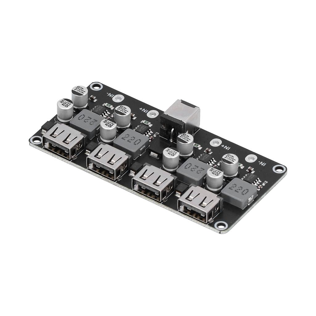 DC Buck Converter Module 4‑Way for QC2.0 QC3.0 Fast Charger USB Mobile Phone Charging Board