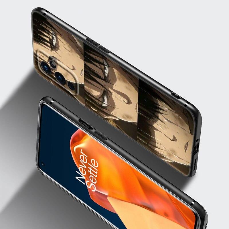 Чехол для телефона с изображением аниме «Атака Титанов» для OnePlus 7T 8T 9RT 10R Pro 6T Nord 2T CE2 N10 N20 N100 N200 ACE 5G, мягкий черный чехол из ТПУ