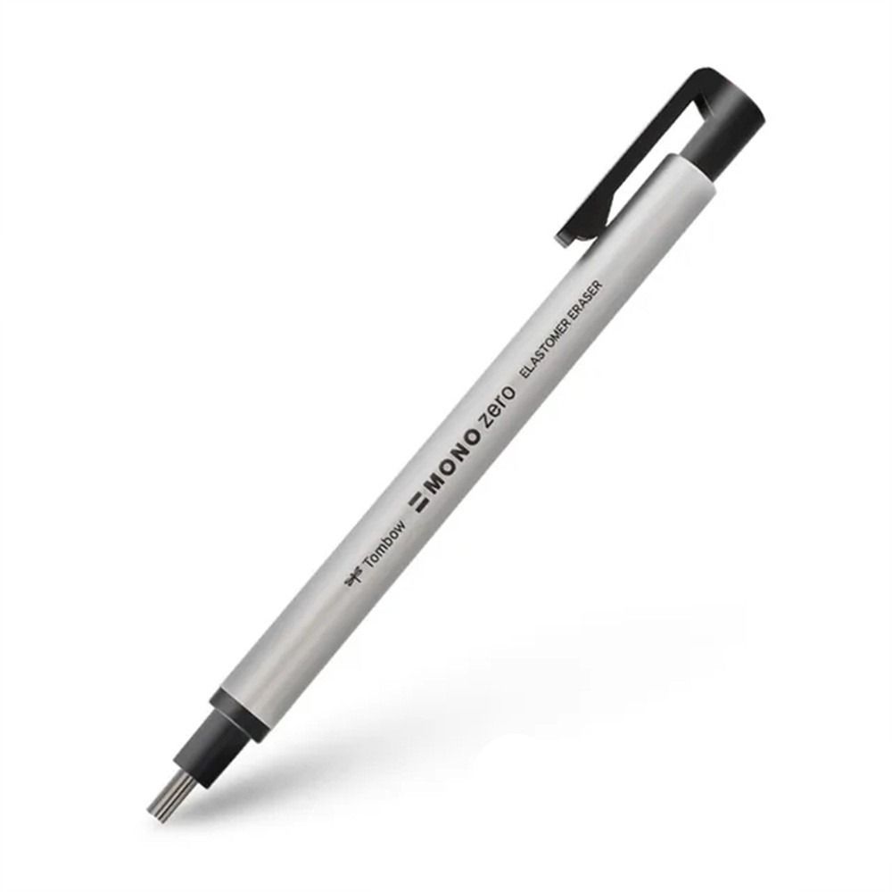High Precision Mechanical Eraser Press Type Pencil Eraser Pen Shape Rubber  Manga Highlight