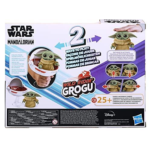 Hasbro Star Wars Wild Ride Grogu the Child Animatronic Toy, Featuring Over 25 Sounds and Movements, for Ages 4 and Up, Powered, F3954, Authentic.