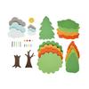 Foam Shapes The 4 Seasons 540 Pieces