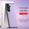 Защитный чехол из жидкой кожи для Samsung S24+ с защитой от падений и загрязнения. Возможна поставка поштучно.