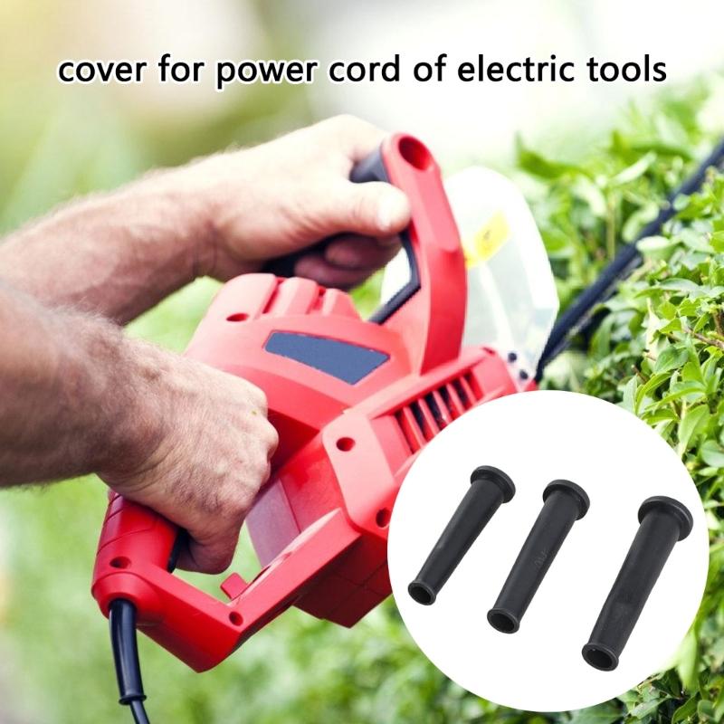 Прочный протектор шнура питания Универсальная резиновая защита Прочная резиновая кабельная муфта Простая в использовании Для электроинструмента