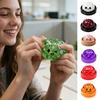 Мягкие игрушки-сквиши Хэллоуин Снятие стресса Пельмень-игрушка с пароваркой Блестящий шар Игрушка-фиджет Булочка на пару для снятия тревоги Подарок на праздник