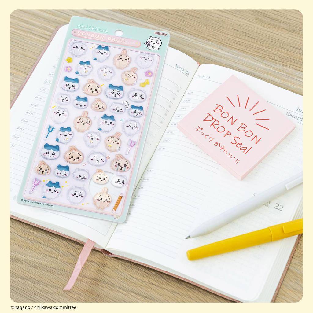 Stationery Chiikawa Goods Bonbon Drop Stickers Chiikawa X Hachiware X Rabbit S8542945 Sun-Star