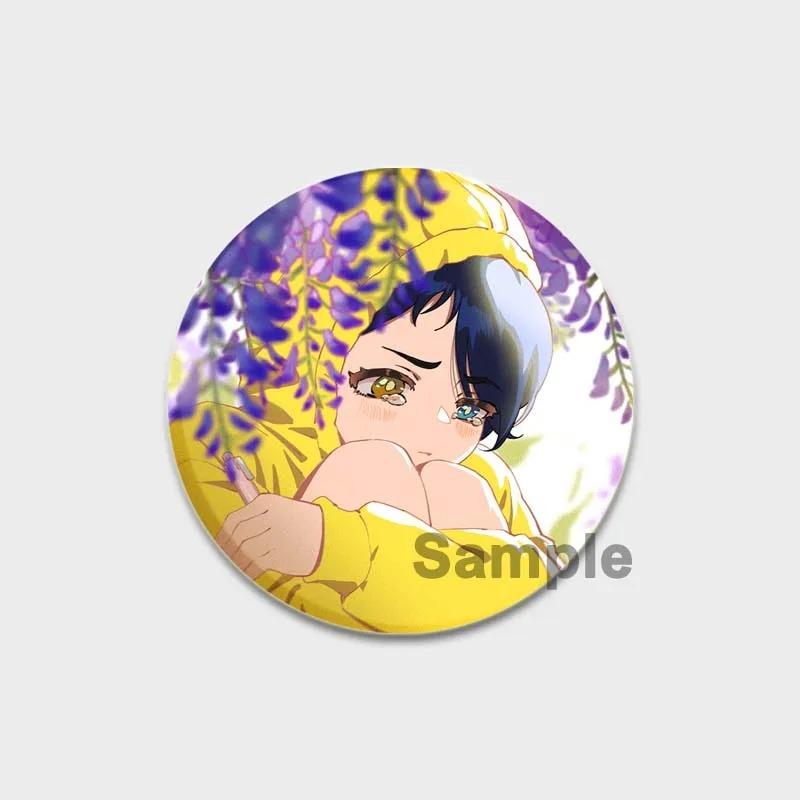 32/44/58MM Wonder Egg Priority Brooches, Cartoon Ohto Ai Cosplay Badge, Anime Brooch, Enamel Pin, Jewelry Accessories, Backpack Decoration