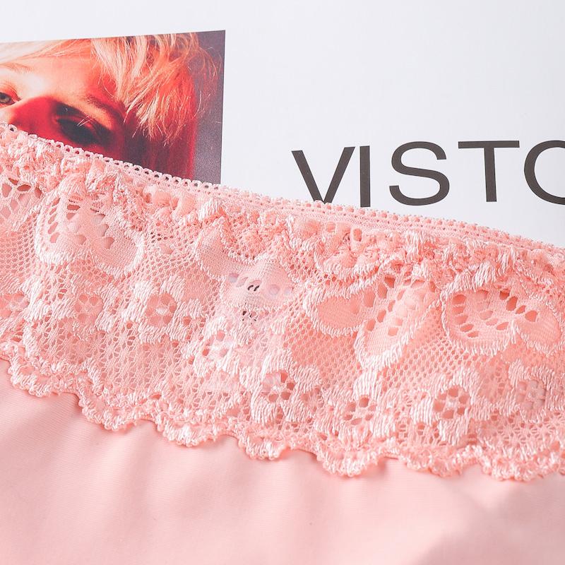 Сексуальные женские бесшовные трусики с цветочным принтом и кружевом, новые трусы со средней талией и подъемом бедер, нижнее белье, удобные трусы, удобное нижнее белье