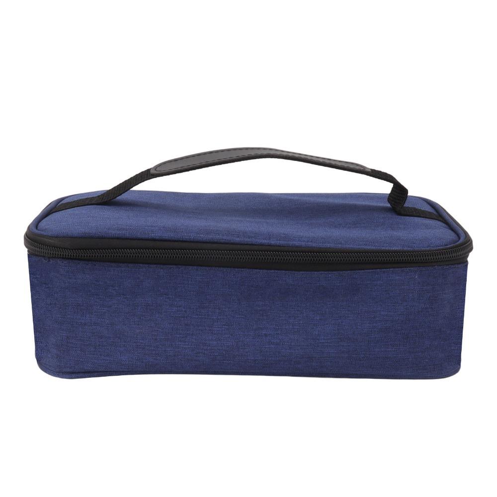 For Travel Large Capacity Lunch Bag Polyester Portable Handle Lunch Box Bag Leakproof Soft Cooler Cooler Lunch Bag Camping
