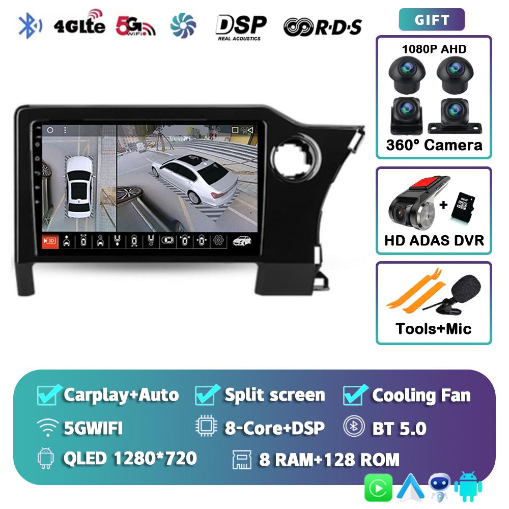 Android 14 Carplay Auto Для Toyota Noah 4 R90 2022 2025 Автомагнитола Мультимедийный Видеоплеер GPS Навигация Авторадио Стерео Аудио