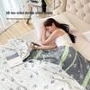 Hengyuanxiang Antibacterial Cotton Towel Blanket (Sleep Well Peace Design)
