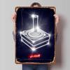 A-Atari Posters Classic Game Metal Signs Wall Decor Custom Tinplate Plaques for Gamers Gaming Room Decoration Art Mural Man Cave