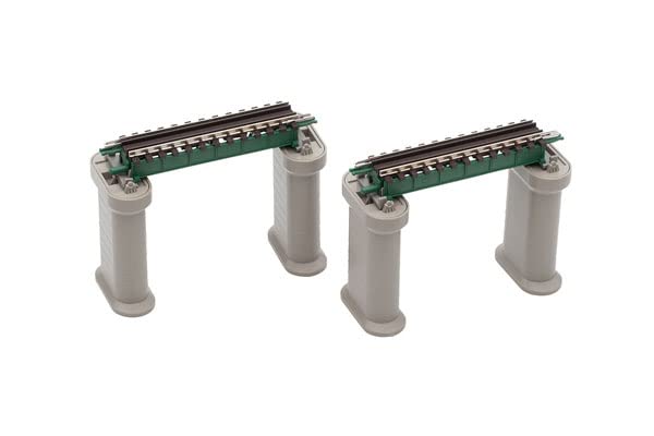 TOMYTEC Верхний балочный мост TOMIX N-колеи S70 темно-зеленый, набор из 4 штук 3274 Принадлежности для моделей железных дорог (F) 2-х частей (Опоры для ПК, в комплекте)