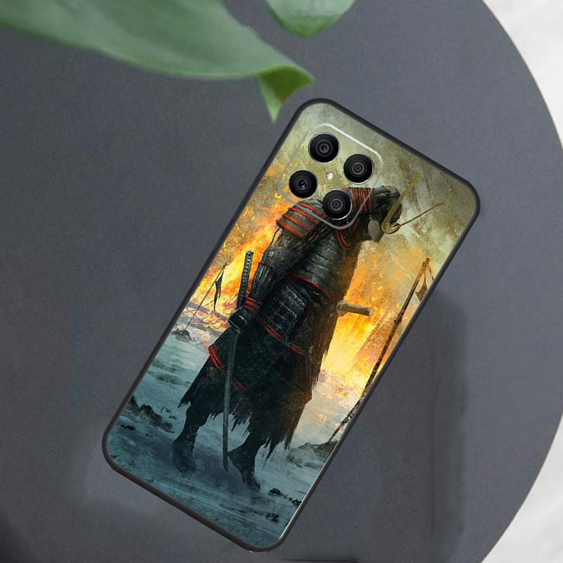 Японское искусство Самураев За Честь Magic 7 Lite 6 5 8 Pro Чехол Для Honor 200 400 70 90 X8c X8b X9a X9b X9c X9d Win RT