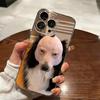 Смешная собака-г   Чехол для телефона для iPhone 17 16 15 14 13 12 11 Mini Pro Max Plus Прозрачная крышка