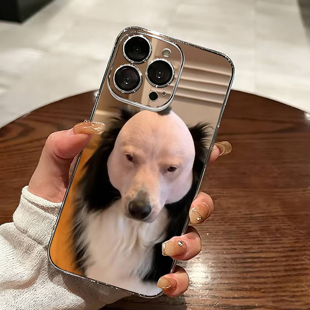 Смешная собака-г Чехол для телефона для iPhone 17 16 15 14 13 12 11 Mini Pro Max Plus Прозрачная крышка