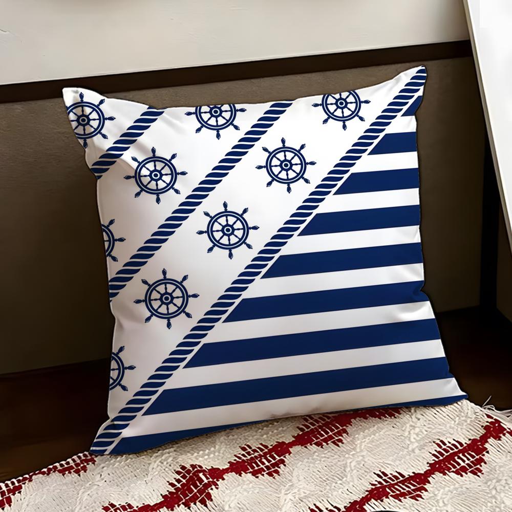 Oocean sailor Cushion Cover Reversible Soft Durable Pillow Cover Home Car MultiScene Use for Daily Comfort