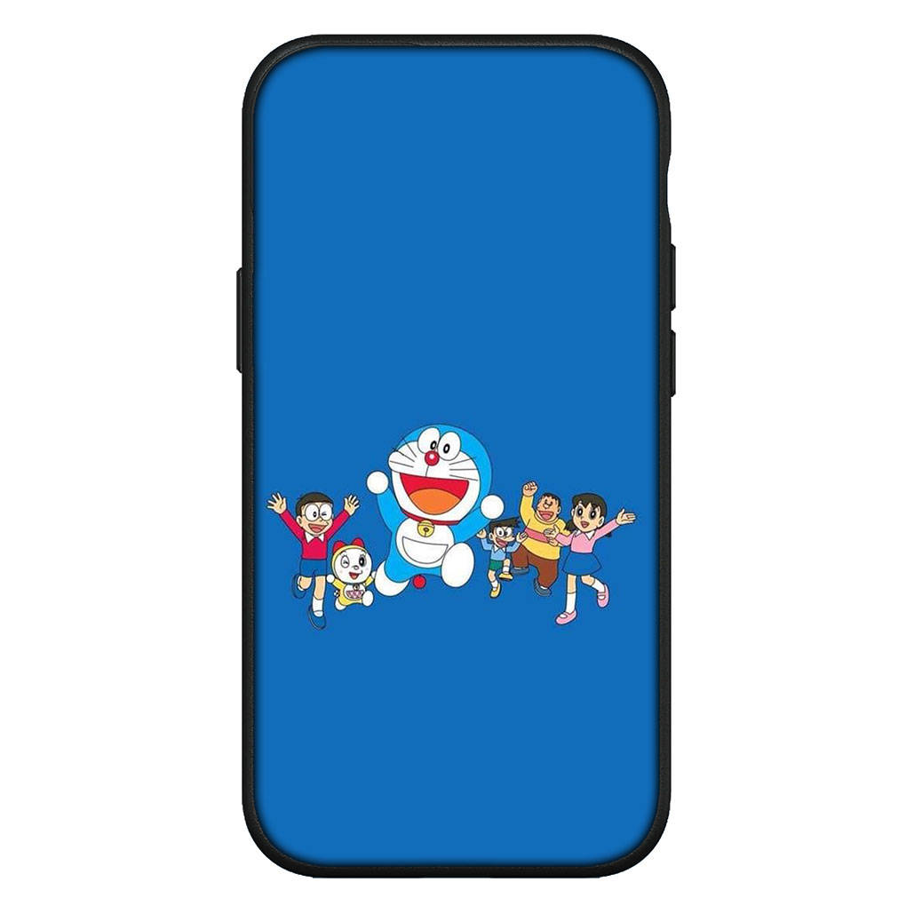 Чехол для iPhone 16 15 Xiaomi Redmi Note 14 13 12 11 Pro Max X 8 9 16e Samsung Galaxy S25 S24 S23 Moto G85 G24 OPPO Huawei Аниме Дораэмон Чехол для телефона
