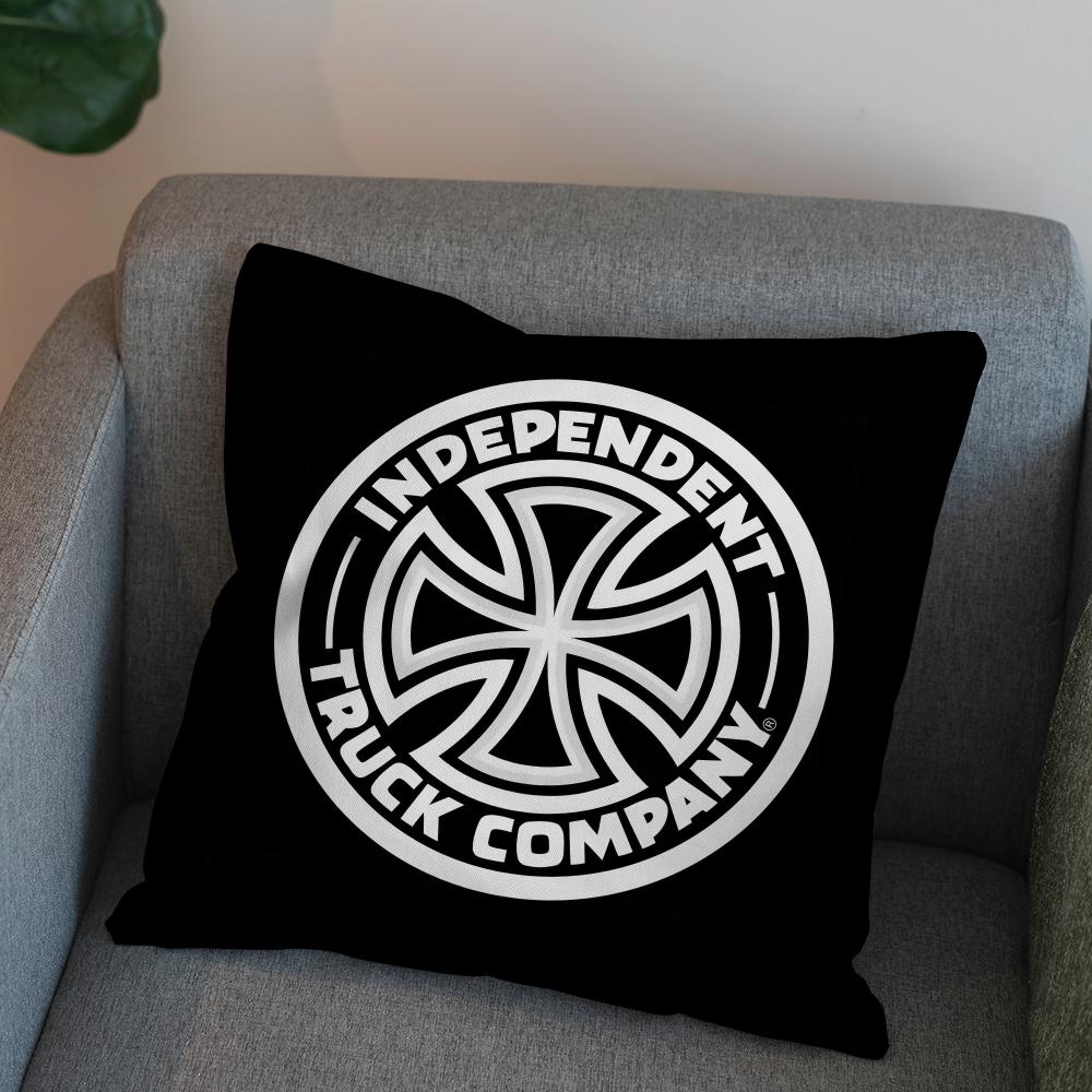 Inspire Independent Pillow Case For Car Sofa Decorative Home Doublesided Print Plush Square Throw Pillow Cushion Cover