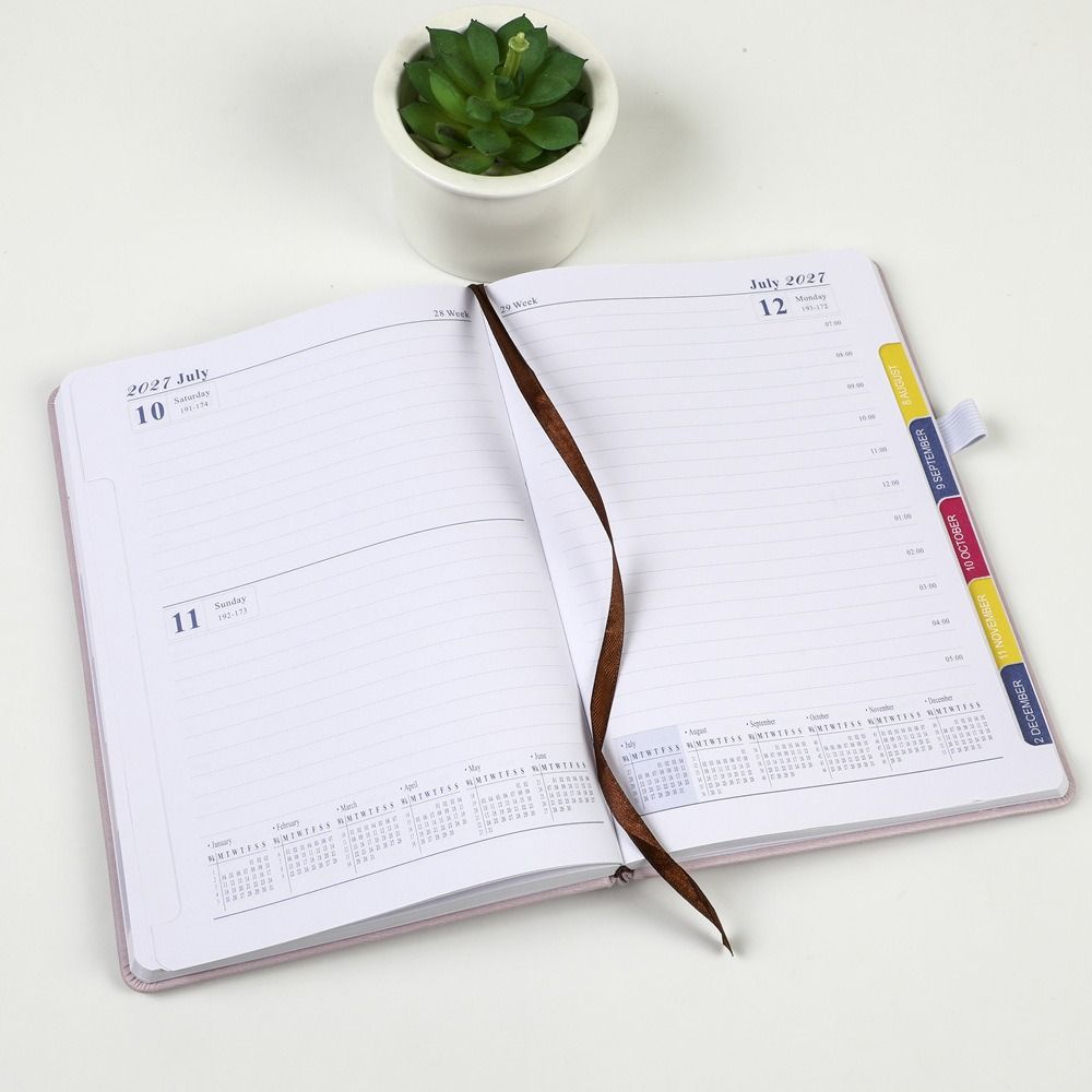 Planner Reminder Schedule Book To Do List Daily Planner Book Portable Calendar Book Students