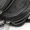 Used GUCCI Off the grid Shoulder Bag 643882 leather Nylon canvas Black Used Women