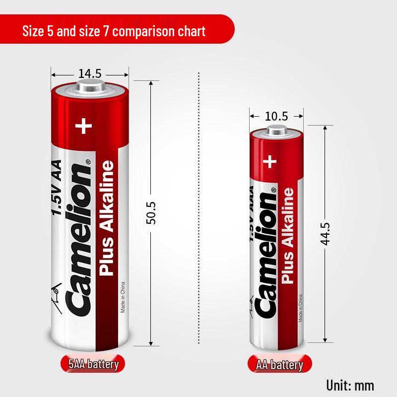 Camelion Alkaline Batteries CN plug (adapter included)