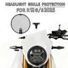 Для BMW R12 G/S R12G/S R12GS 2025- Мотоцикл Сетка-решетка на фару Защитная решетка передней фары Защитная крышка решетки фары