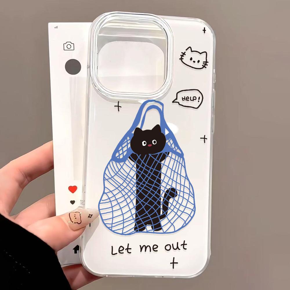 Расписной чехол для телефона для iPhone 12 13 15 16 iPhone 16 12 13 14 15 Pro 14 15 16 Pro Max Полное покрытие Противоударный Защита от отпечатков пальцев Свежий стиль Защитный чехол