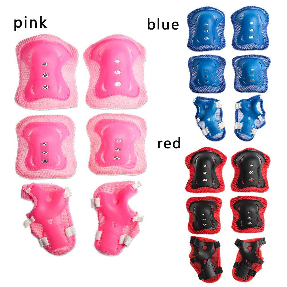 Велосипедная защитная экипировка Детский спортивный защитный комплект Набор наколенников и налокотников Детские комплекты защитной экипировки