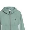 Puma Comfortable Durable Hooded Zipper Long Sleeve Jacket Men Jackets Green 687554-30