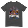 Dachshund 250 Anniversary Usa 250th Dachshund 4th Of July TShirt