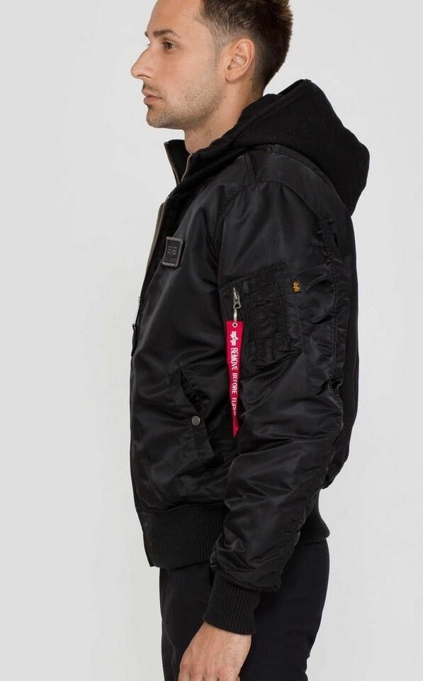Зимняя куртка Alpha Industries MA-1 D-Tec Hood Bomber Jacket (183110) черный (183110-515)