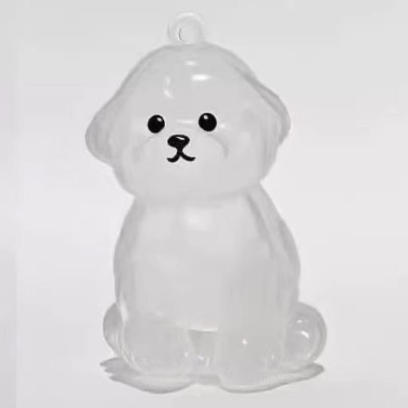 Прозрачная капсула-мемориал для щенячьей шерсти, контейнер для шерсти собаки питомца, подвеска-брелок для DIY декора, подарки для любителей домашних животных для домашнего показа