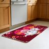 Cute Beautiful Cat Floor Mat Footpad Mats Style Soft Bedroom Floor House Laundry Room Mat Anti-skid Household Carpets