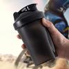 400ml Protein Shaker Cup Flip Cover Milkshake Mixing Water Bottle Gym Supply