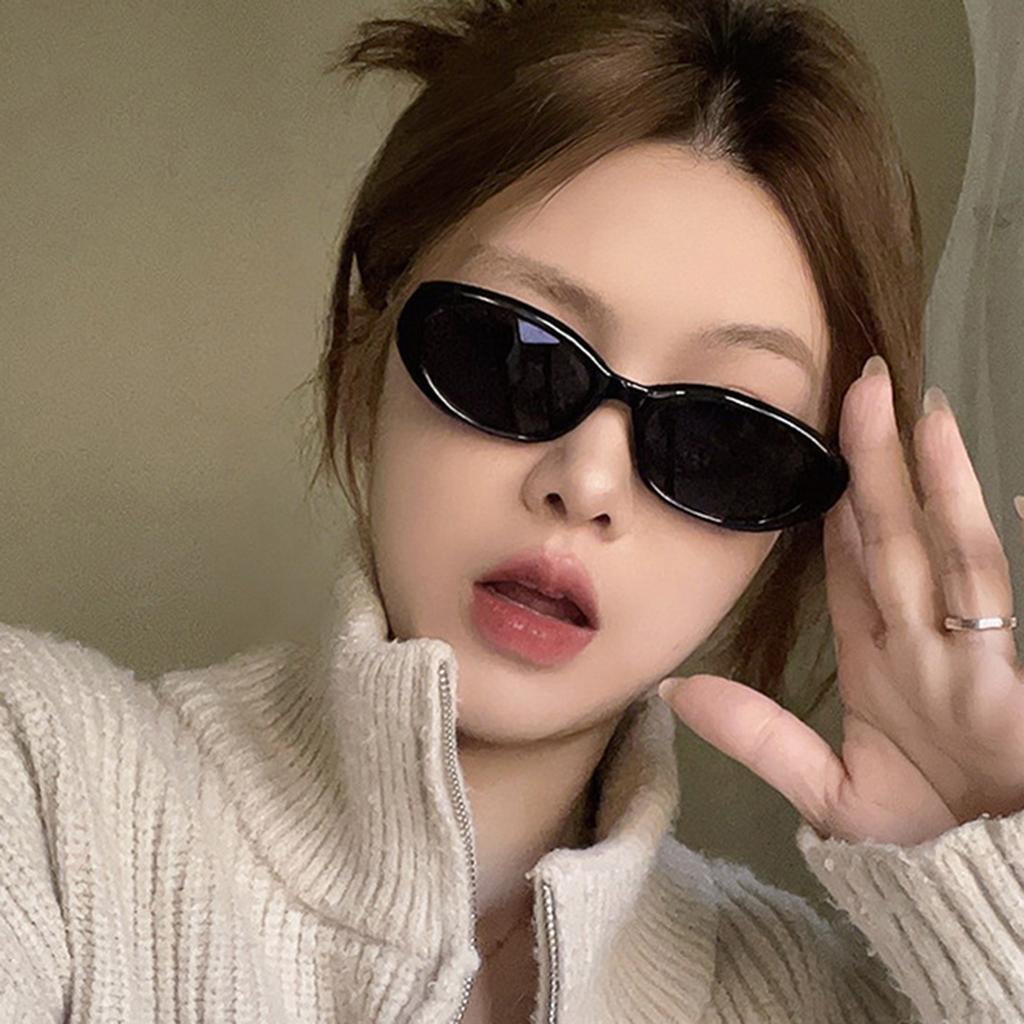 2 шт. Стильные и простые женские ретро-очки High Sense, маленькие овальные очки, солнцезащитные очки для женщин и мужчин, солнцезащитные очки против синего света