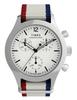 Часы Weekender New England Кварцевые 5 АТМ Водонепроницаемые Минеральное Стекло Белый Циферблат TW2Y15800 Мужские