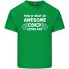 Потрясающая унисекс футболка Coach из легкого хлопка для регби, футбола, тенниса