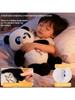 Panda AI Plush Robot Intelligent Interactive Toy with LED Eye Voice Control, USB Charging Companion, Children's Gift/Smart Home