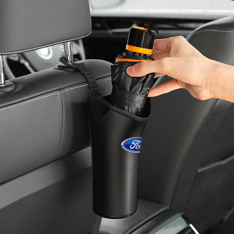 Многофункциональное портативное ведро для хранения автомобильных зонтов, инструменты для Ford Focus Mondeo Kuga Fiesta MK7 Escort Explorer Edge 2 4 MK2 MK4