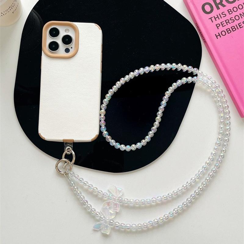 Бант бусины универсальный кроссбоди телефон шнурок длинный шейный шнур подвесной ремешок для iPhone Samsung Xiaomi анти-потеря телефон цепь