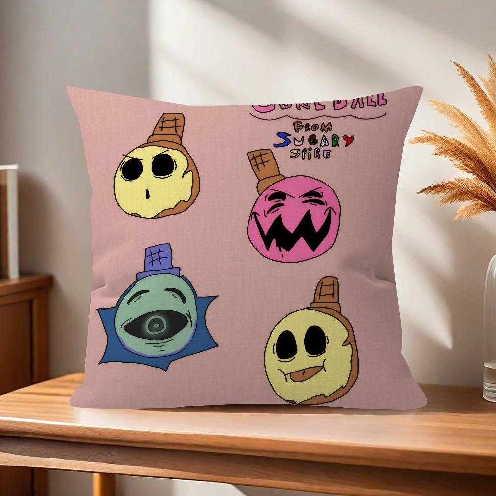 Pillow Cover Design cushion Cover decor Holiday Decorati Slay anime The Spire Game