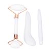 3pcs Jadestone Face Roller Gua Sha Set Anti Aging Improve Circulation Gua Sha Scraping Massage Tool