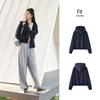 Semir Women's Hooded Curved Sleeve Jacket