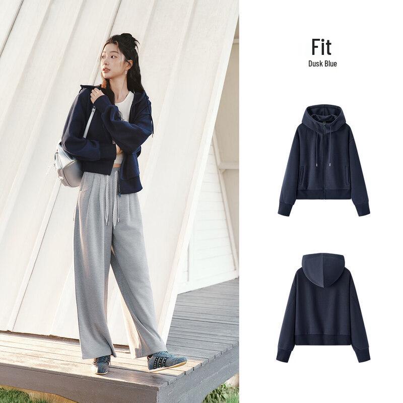 Semir Women's Hooded Curved Sleeve Jacket