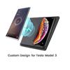 10W QI Wireless Charger For Tesla Model 3 2017 2018 2019 2020 Accessories Dual Phone Charging Pad Car Center Console Interior